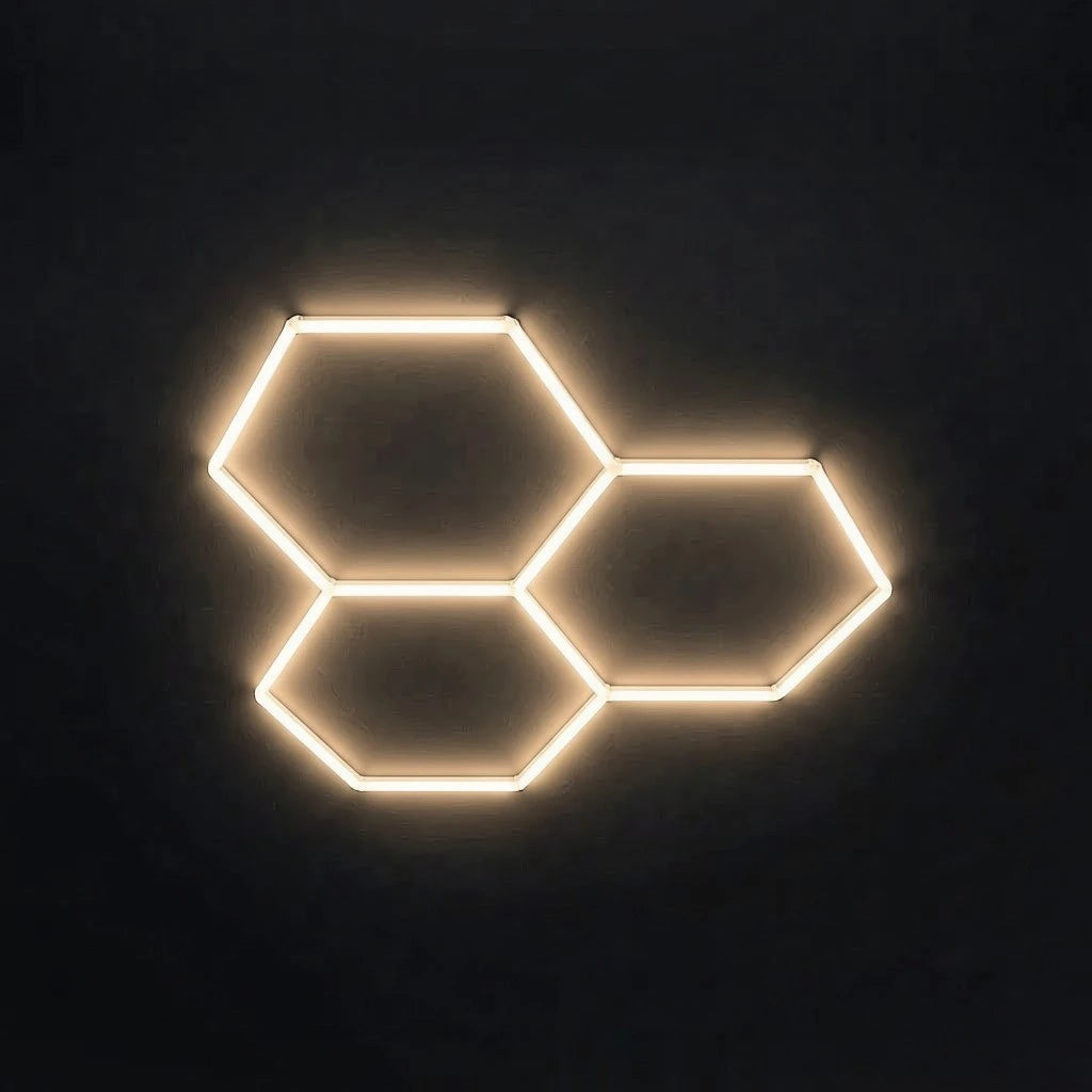 3 Hex Grid Non Dimmable