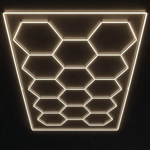 14 Hex Grid/Border (15.67' x 7.92')