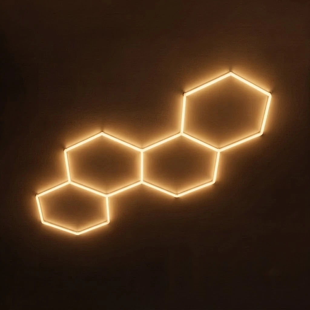 4 Hex Grid Non Dimmable