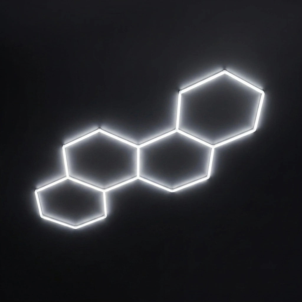4 Hex Grid Non Dimmable