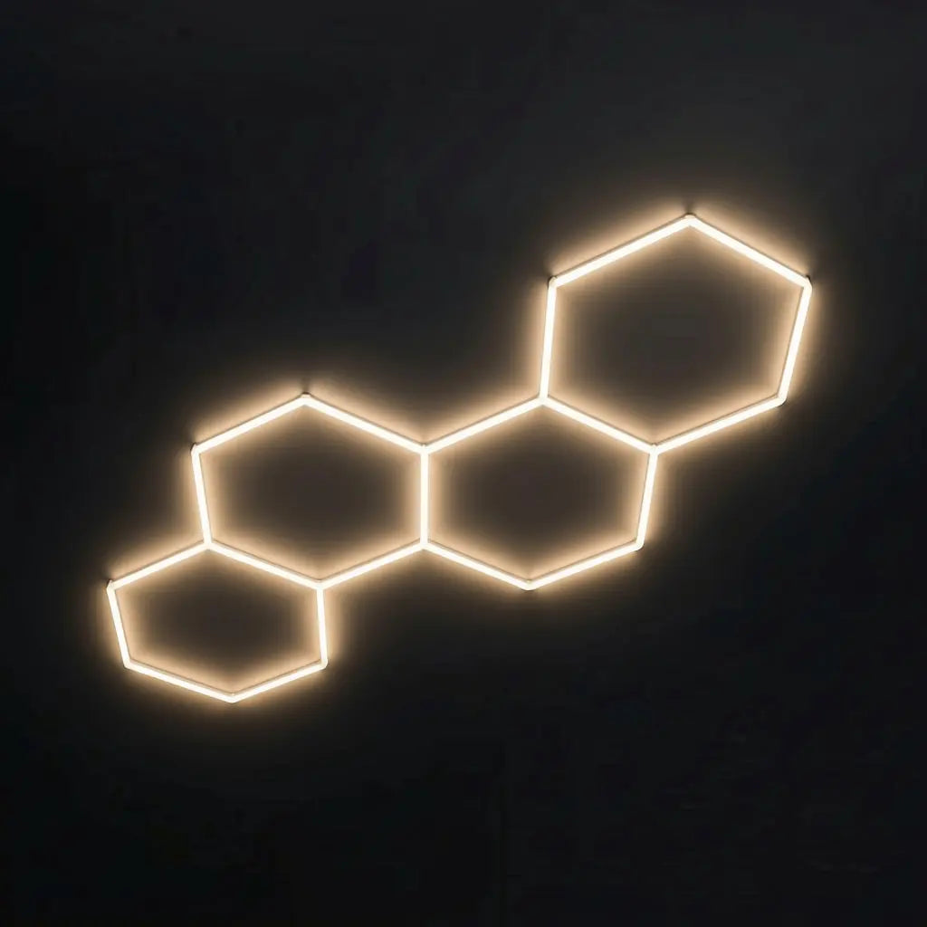 4 Hex Grid Non Dimmable