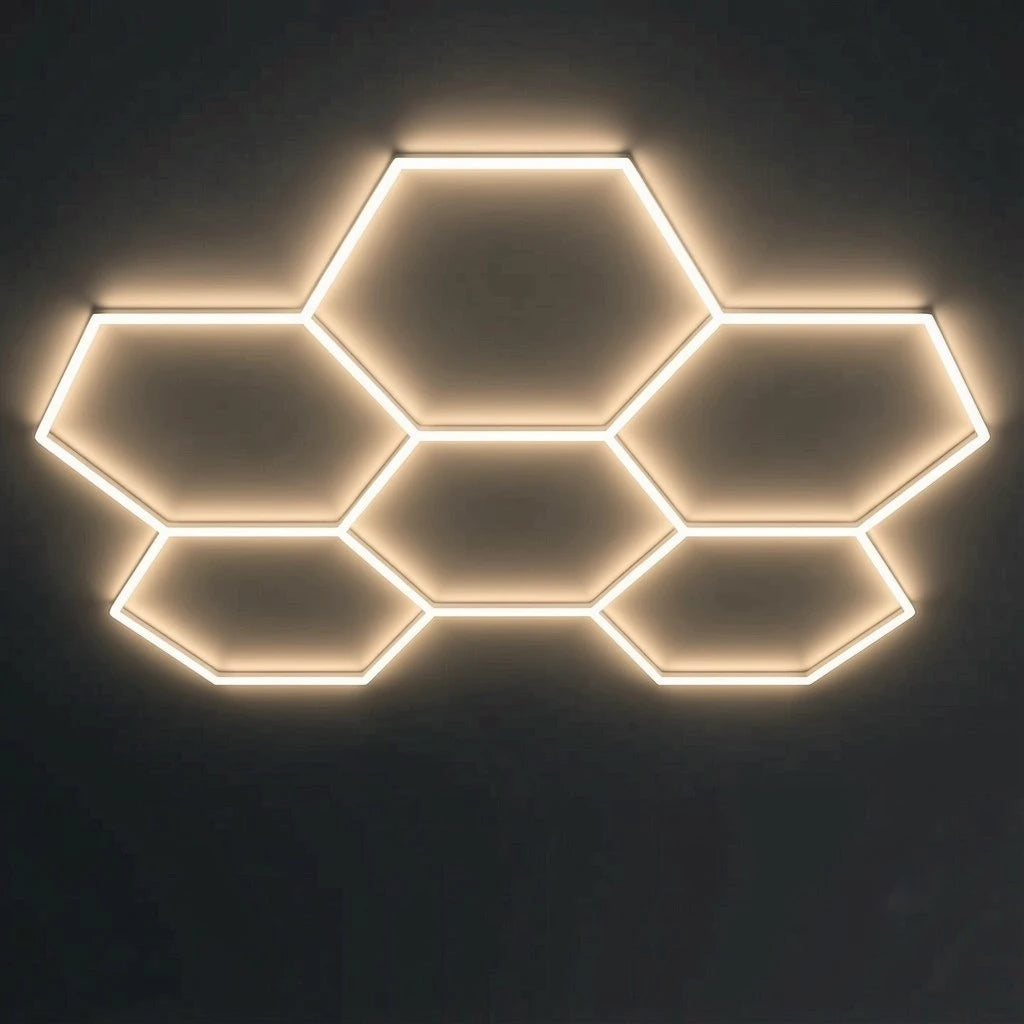 6 Hex Grid Non Dimmable