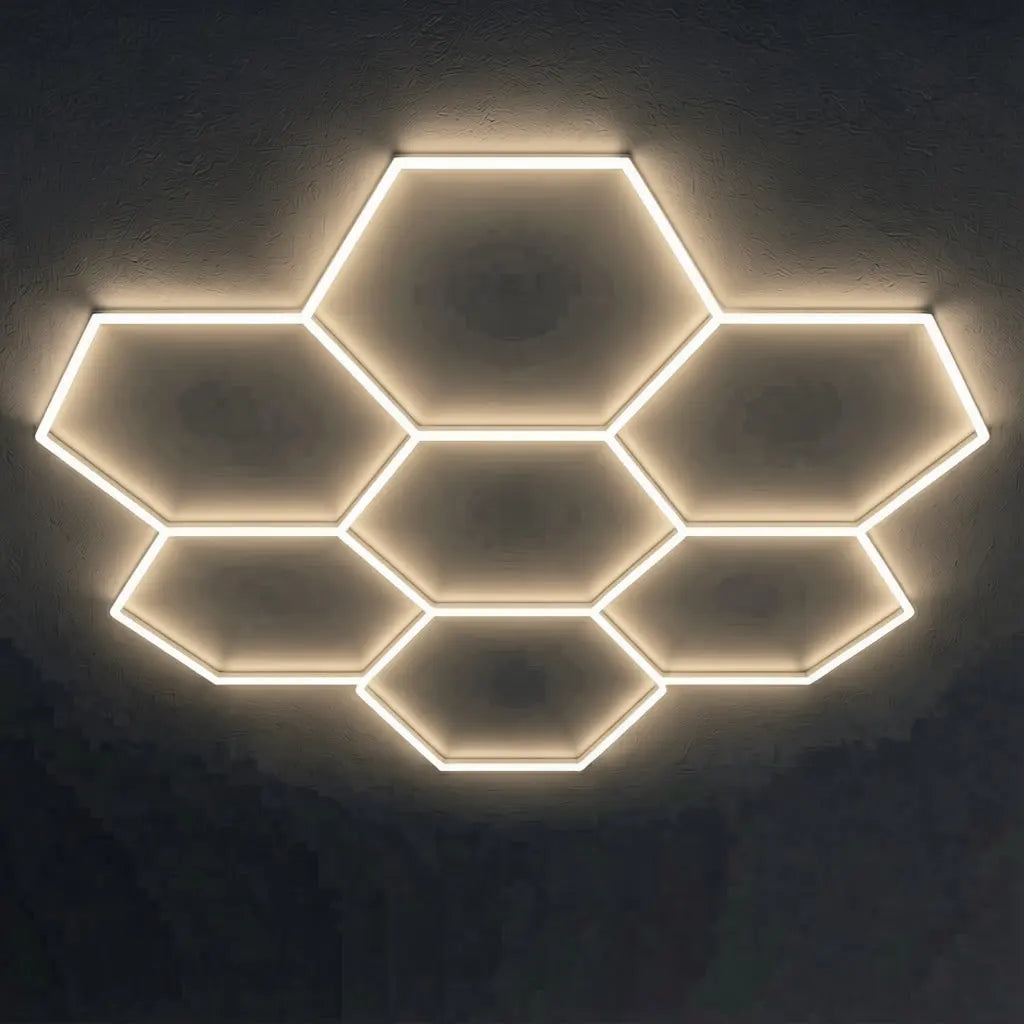 7 Hex Grid Non Dimmable
