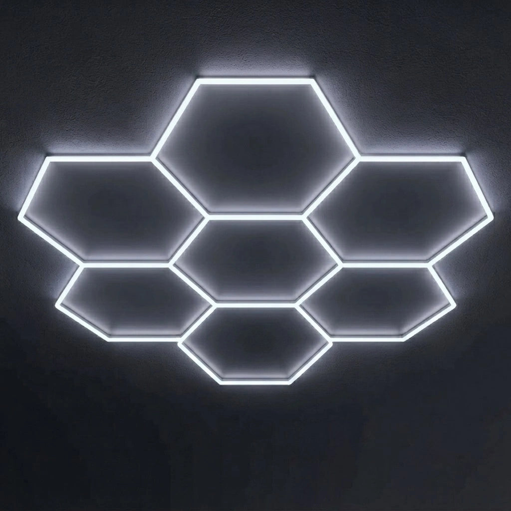 7 Hex Grid Non Dimmable