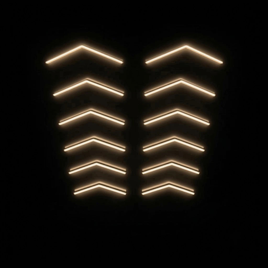 Dual Arrow Grid Non Dimmable
