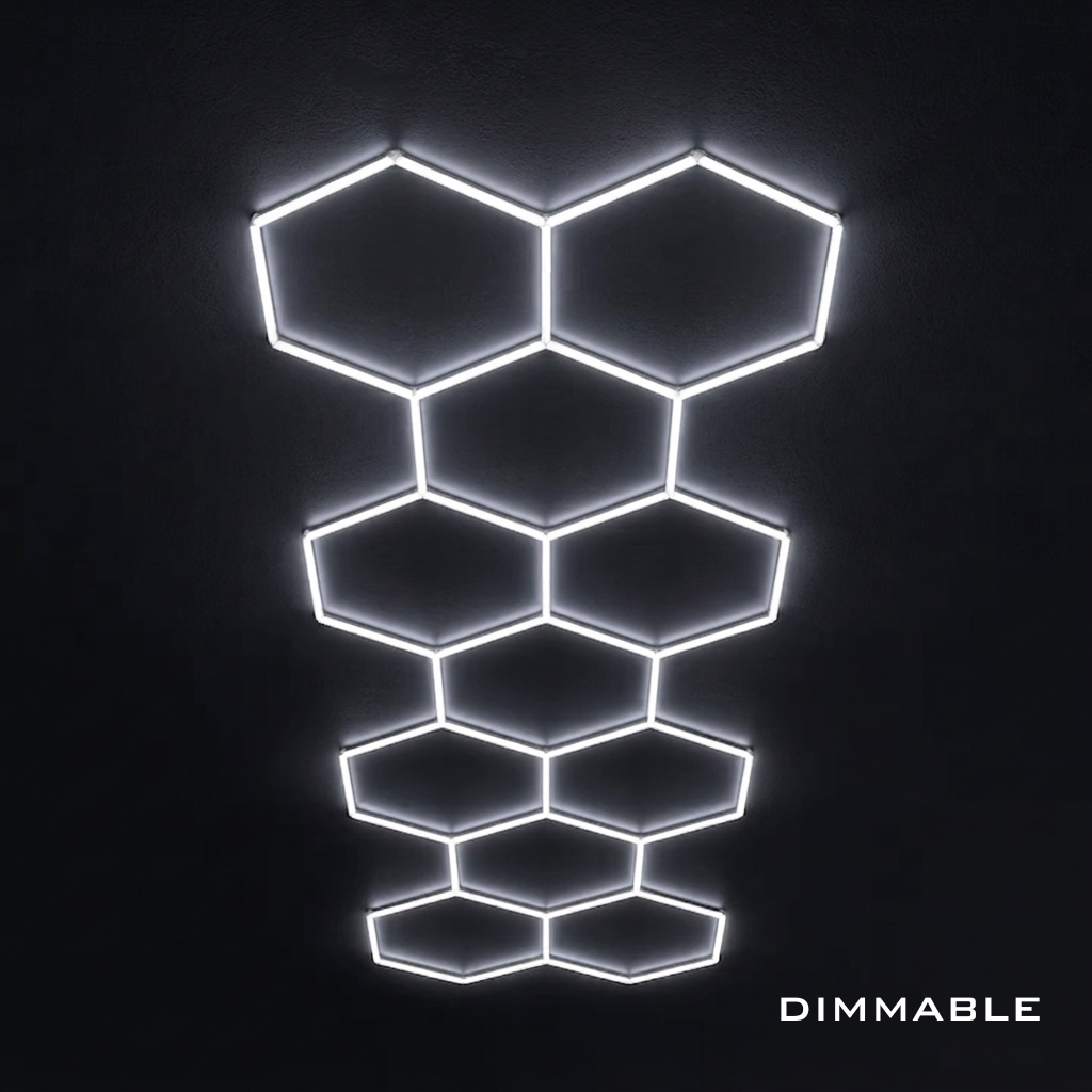 Dimmable 11 Hex Grid (16.40' x 5.58')