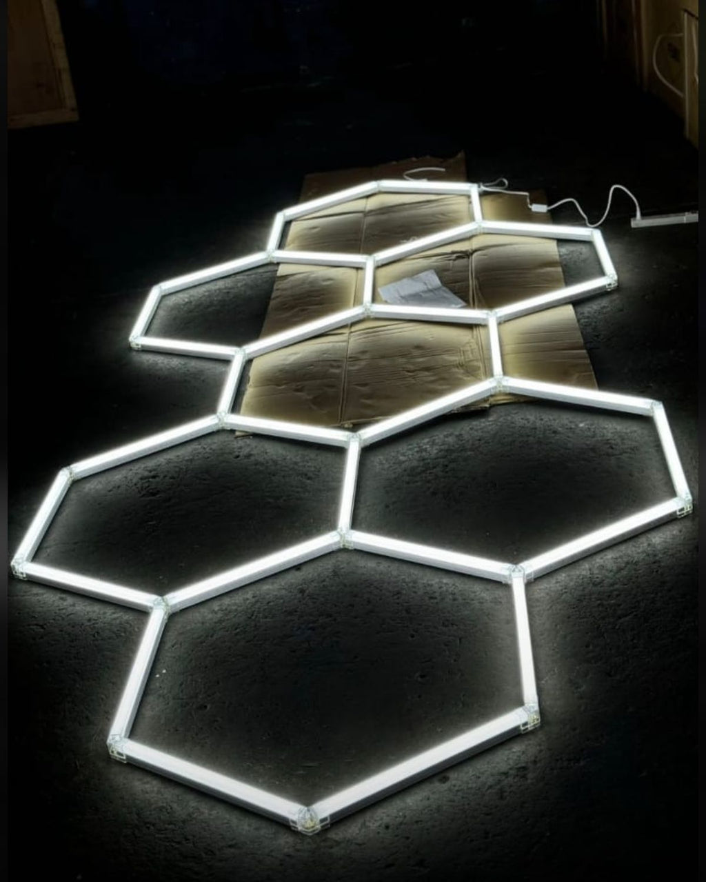7 Hex Grid (12.80' x 5.58')