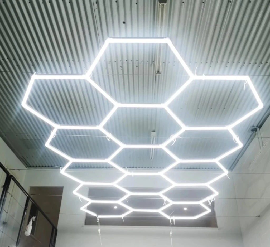 Dimmable 15 Hex Grid (14.75' x 7.92')